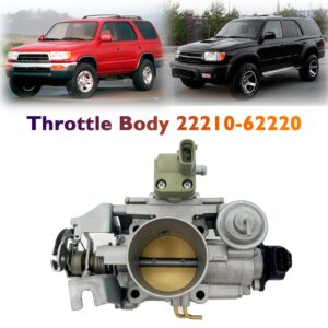 1997-1998 T100 6 cylinder 5VZFE engine 4x4 AT Throttle Body 22210-62220 22210-62230 Generic - Image 5