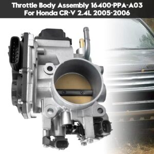 2005-2006 Honda CR-V 2.4L Throttle Body Assembly 16400-PPA-A03 16400-PPA-A01 Generic - Image 3