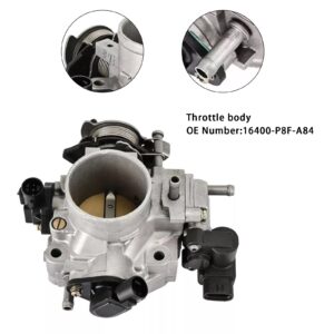 2002-2004 Honda Odyssey EX, EX-L, LX 3.5L V6 Gas Throttle Body 16400-P8F-A84 16400-P8F-A81 Generic - Image 6