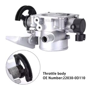 2003-2005 Toyota Matrix M/T 2WD LE Throttle Body Assembly 22030-0D110 Generic - Image 6