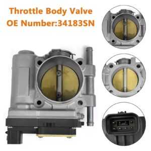2000-2004 Honda Passport 3.2L Throttle Body Valve 34183SN Generic - Image 5