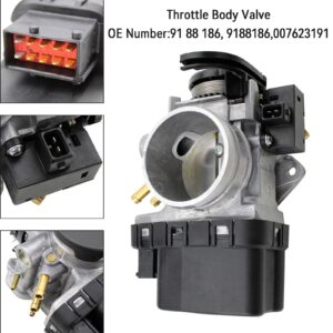 1999-2003 Saab 9-3 9-5 B205 B235 Fuel Injection Throttle Body 007623191 9188186 Generic - Image 5