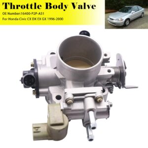 1996-2000 Honda Civic CX DX EX GX Throttle Body Assembly 16400-P2P-A51 Generic - Image 5