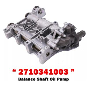 Mercedes Benz SL-Class MB Balance Shaft Oil Pump A2711860015 2710301771 Generic - Image 4