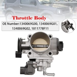 2000-2012 Suzuki Jimny Ignis Liana & Swift 1.3L Throttle Body 1811778F11 1340069G01 Generic - Image 3