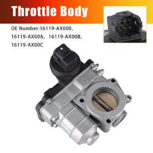 2003-2010 Nissan Micra III K12 1.0 16V Throttle Body 16119-AX000 16119-AX00C Generic - Image 6