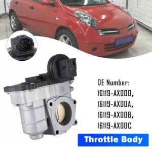 2003-2010 Nissan Micra III K12 1.0 16V Throttle Body 16119-AX000 16119-AX00C Generic - Image 3