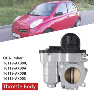 2003-2010 Nissan Micra III K12 1.0 16V Throttle Body 16119-AX000 16119-AX00C Generic - Image 4