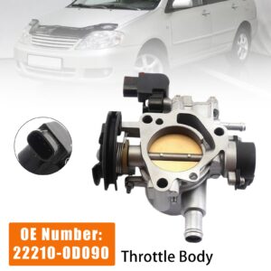 2002-2007 Toyota Corolla E12 1.4 Throttle Body Valve 22210-0D090 Generic - Image 3