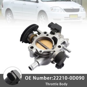 2002-2007 Toyota Corolla E12 1.4 Throttle Body Valve 22210-0D090 Generic - Image 4