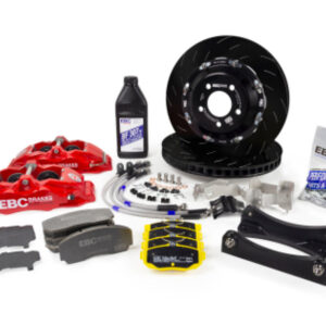 EBC Racing 12-21 BMW M240i F22 3.0T Red Apollo-6 Calipers 355mm Rotors Front Big Brake Kit - Image 2