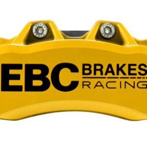 EBC Racing 07-13 BMW M3 (E90/E92/E82) Yellow Apollo-6 Calipers 380mm Rotors Front Big Brake Kit - Image 2