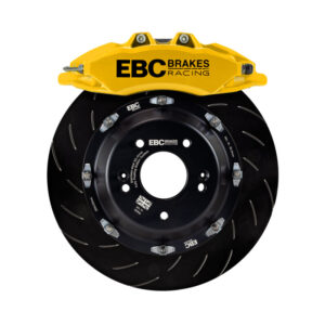 EBC Racing 07-13 BMW M3 (E90/E92/E82) Yellow Apollo-6 Calipers 380mm Rotors Front Big Brake Kit - Image 3