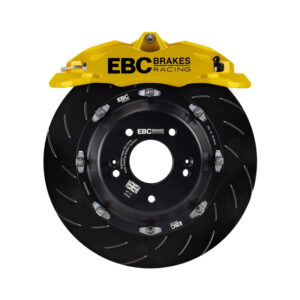 EBC Racing 92-00 BMW M3 (E36) Front Right Apollo-4 Yellow Caliper (for 330mm Rotor) - Image 7