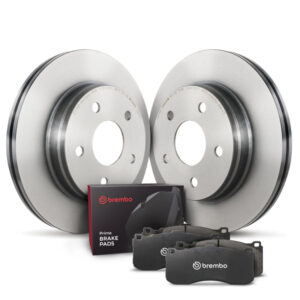 Brembo OE 99-06 Audi A4/1999 A4 Quattro/02-06 A4 Quattro/99-01 A6 Front Disc Brake Kit - Image 1