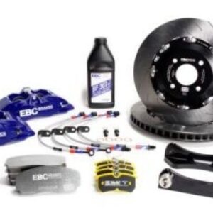 EBC Racing 12-21 BMW M240i F22 3.0T Blue Apollo-6 Calipers 355mm Rotors Front Big Brake Kit - Image 2
