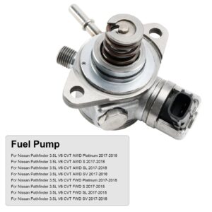 2017-2018 Nissan Pathfinder 3.5L V6 CVT AWD Platinum S SL SV High Pressure Fuel Pump 166306KA0A Generic - Image 8