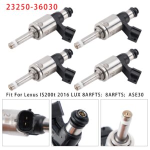 2015-2017 Lexus NX200t 4 Cyl 2.0L 8ARFTS AGZ10 AGZ15 Fuel Injector 23250-36030 Generic - Image 22