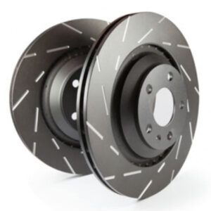 EBC 2019+ Volkswagen Jetta Rear USR Slotted Rotors - Image 2