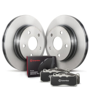 Brembo OE 17-20 Audi A4 Rear Disc Brake Kit - Image 1