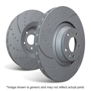 EBC 93-96 BMW 540i 4.0 (E34) GD Sport Front Rotors - Image 2