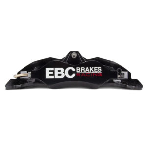 EBC Racing 01-07 Acura RSX Type-S 2.0L Black Apollo-4 Calipers 330mm Rotors Front Big Brake Kit - Image 4