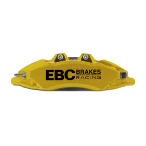 EBC Racing 20-23 Volkswagen Golf R Yellow Apollo-6 Calipers 380mm Rotors Front Big Brake Kit - Image 4