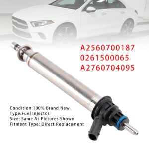 2017-2020 Mercedes Benz SLC300 Fuel Injector A2560700187 A2560705600 - Image 4