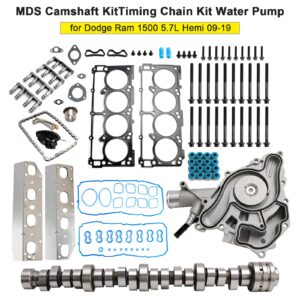 2011-2019 Ram 1500 5.7L Engine MDS Camshaft KitTiming Chain Kit Water Pump 53021726AE 53021726AD - Image 4
