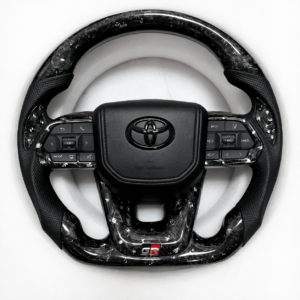 Toyota Fortuner & Hilux GR-Style Custom Carbon Fiber Steering Wheel – Multiple Finish Options - Image 3