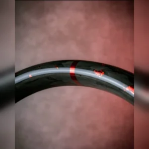 Toyota GR Yaris Custom Forged-Carbon Flat-Bottom Steering Wheel with Alcantara Airbag Cover - Image 2