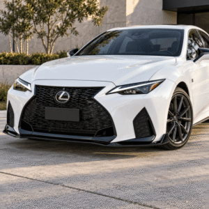 2021-2025 Lexus IS300/IS350 F Sport V-Style Front Lip - Image 3