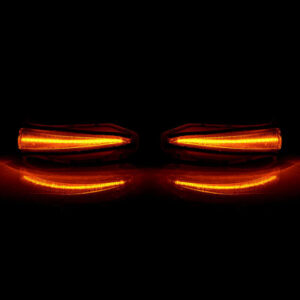 2014-2021 Toyota 4Runner LED Side Mirror Turn Signals — Clear & Smoke - Image 3