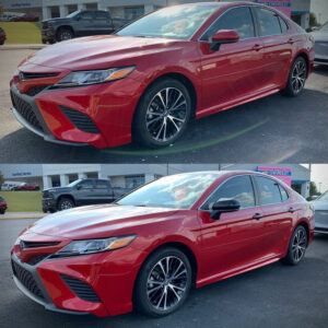 2018-24 Toyota Camry Gloss Black Door Handle Covers - Image 4