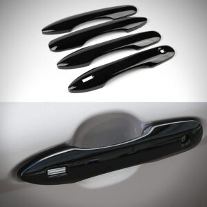 2018-24 Toyota Camry Gloss Black Door Handle Covers - Image 3