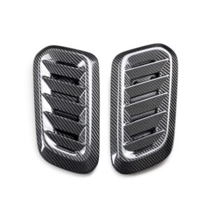 Dry Carbon Fiber Hood Vents for 2023-2026 Toyota GR Corolla - Gloss - Image 5