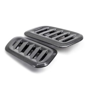 Dry Carbon Fiber Hood Vents for 2023-2026 Toyota GR Corolla - Gloss - Image 3