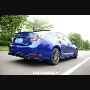 Lexus GS (GS200/GS300/GS450) AIMGAIN Carbon Fiber Aero Kit – Front Lip / Side Skirts / Rear Lip / Roof Spoiler / Wing / Exhaust - Image 3