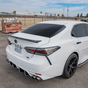 2018-2024 Toyota Camry SE/XSE FSPE Rear Diffuser and Spats - Image 3