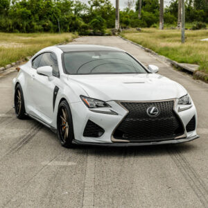 Lexus RC-F 2015-2019 NIA Full lip Body Kit 6pcs (Front Splitter, Side Skirt Rockers, Rear apron spats, Diffuser Bumper Extension) in ABS - Image 3